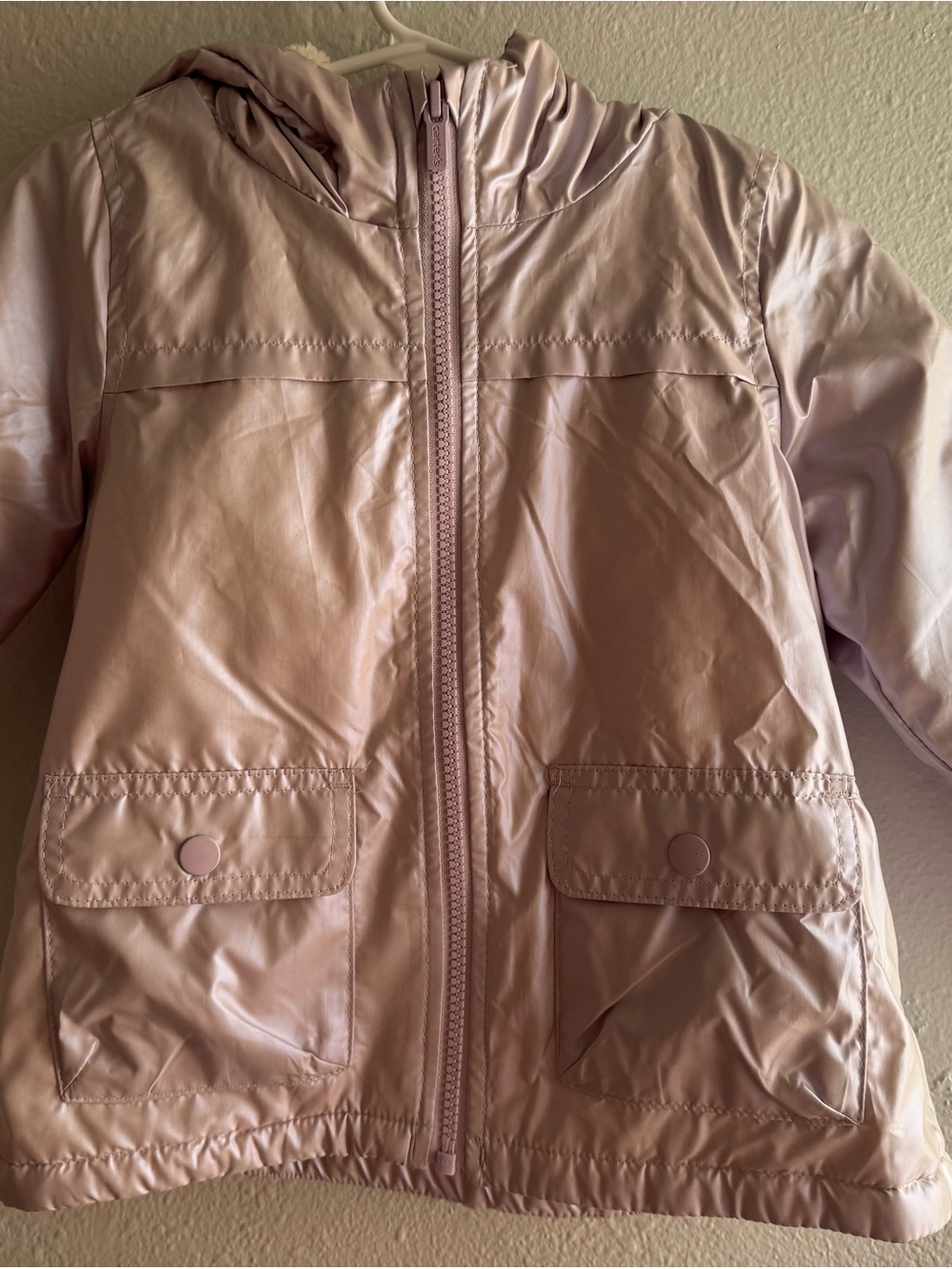 Carter's Pale Purple Hooded Bomber Jacket